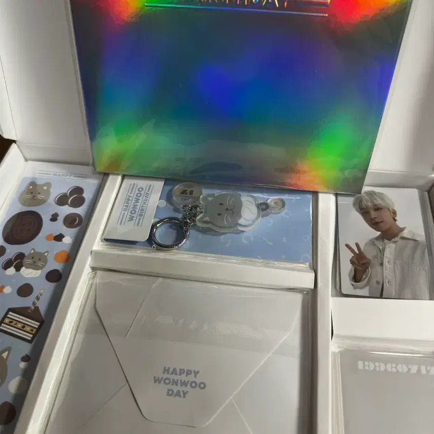 [BUNJANG] Seventeen Wonwoo 2022 Birthday Box Bundle Set / 세븐틴 원우 생일 박스(22년도) 일괄 판매