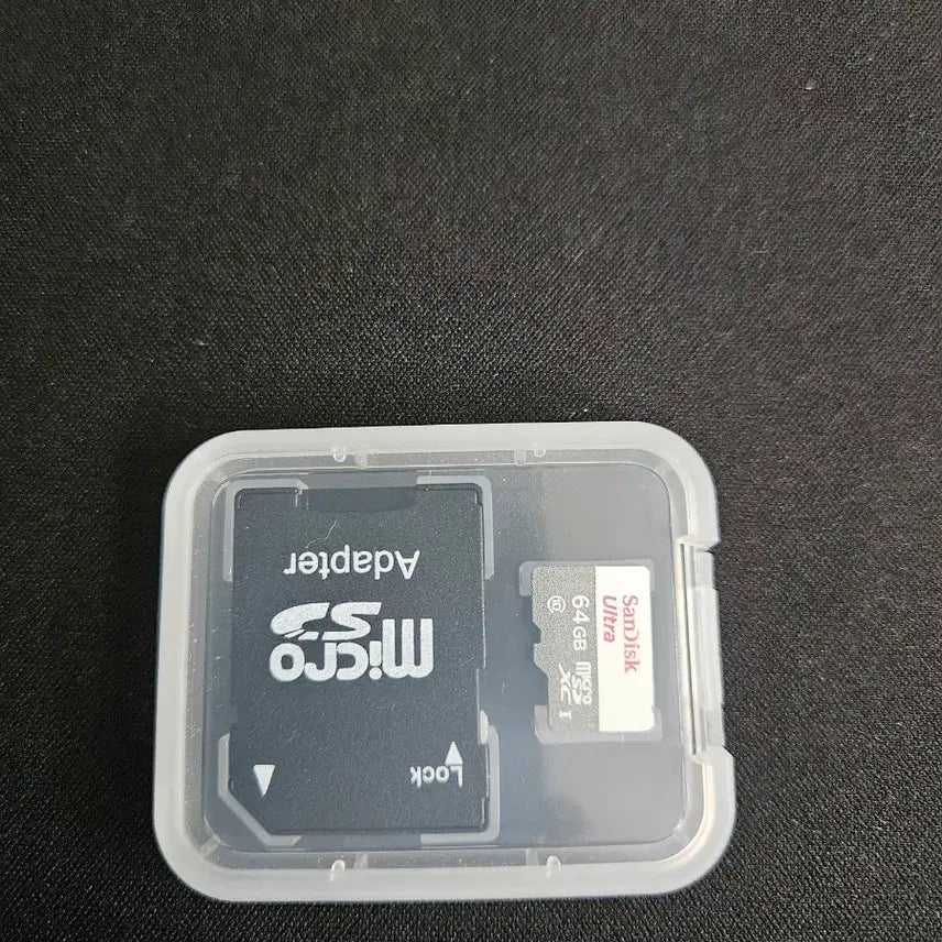 [BUNJANG] SanDisk Ultra 64GB MicroSD Card with Adapter / 샌디스크 마이크로 SD 카드 64GB 울트라 어댑터