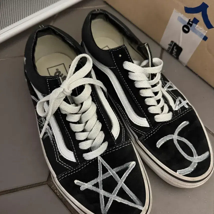 [SOLD OUT] 반스 올드스쿨 커스텀 신발 250