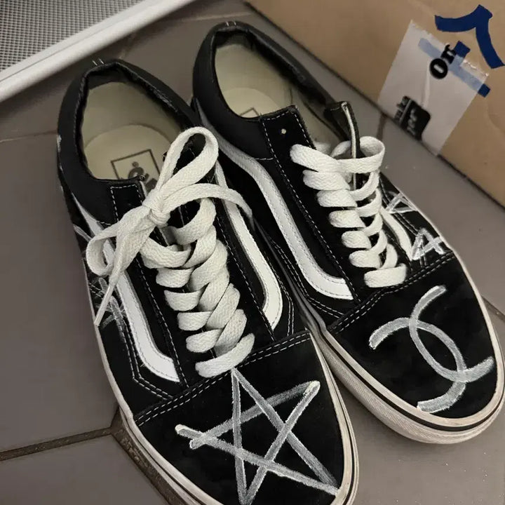 [SOLD OUT] 반스 올드스쿨 커스텀 신발 250