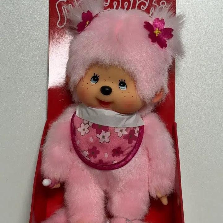 [BUNJANG] Sakura Monchhichi Red Box / European Monchhichi / 사쿠라 몬치치 빨간박스/ 유럽몬치치