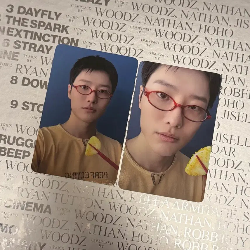 [BUNJANG] WOODZ Cho Seung Youn Bundle Set Photocard / [2장 일괄] WOODZ 우즈 조승연 포토카드 포카 미공포