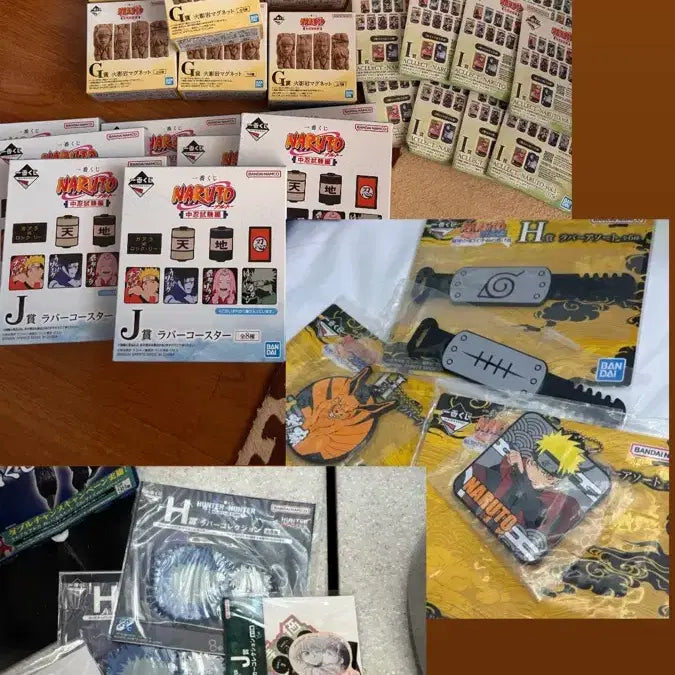[BUNJANG] Naruto x Hunter x Ichiban Kuji Prize Set (47 Types) / 나루토 헌터헌터 이치방쿠지 하위상 일괄 제일복권