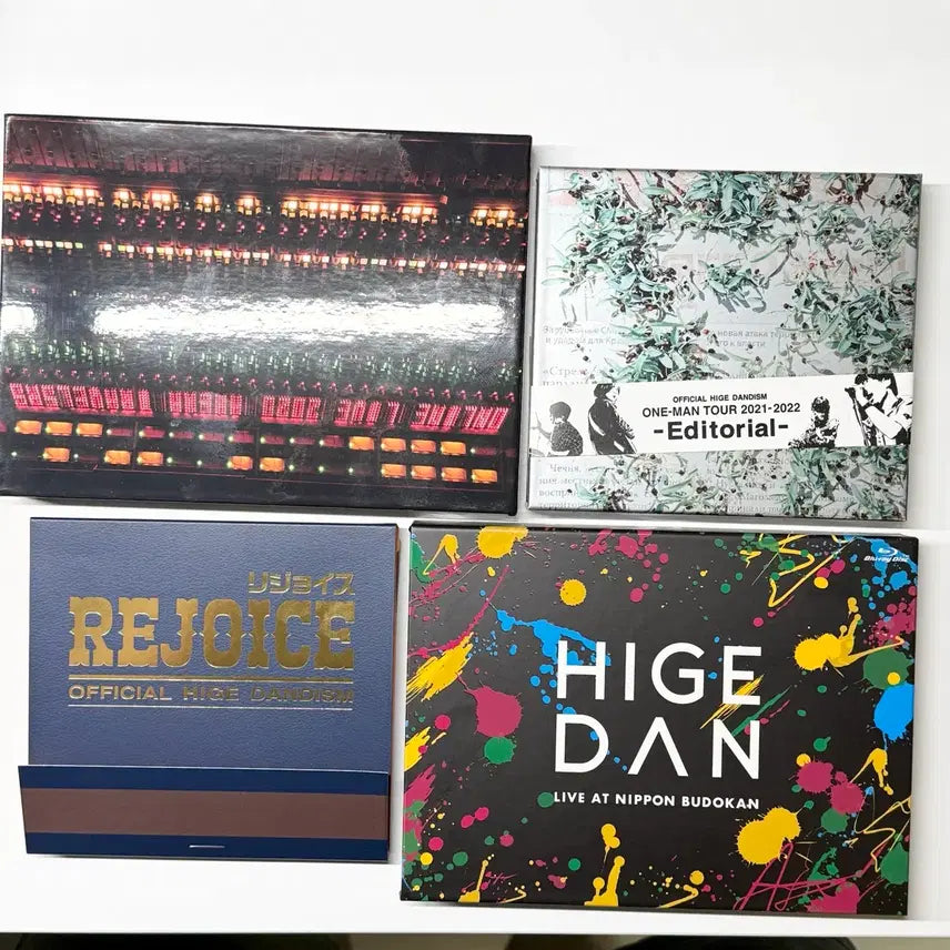 [BUNJANG] Official HIGE DANISM CD/Blu-ray DVD / 오피셜히게단디즘 CD/블루레이 DVD