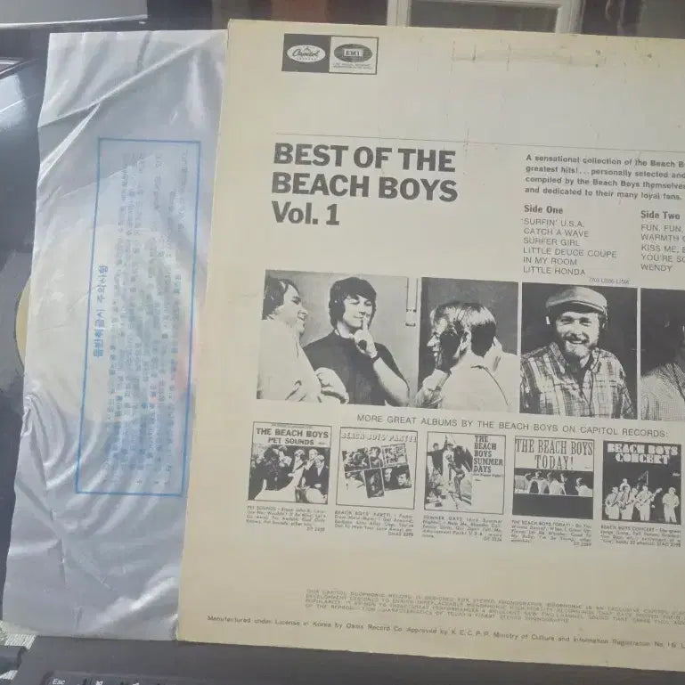 [BUNJANG] The Beach Boys Best of The Beach Boys LP / 비치 보이스_Best of The Beach Boys_LP 오아시스
