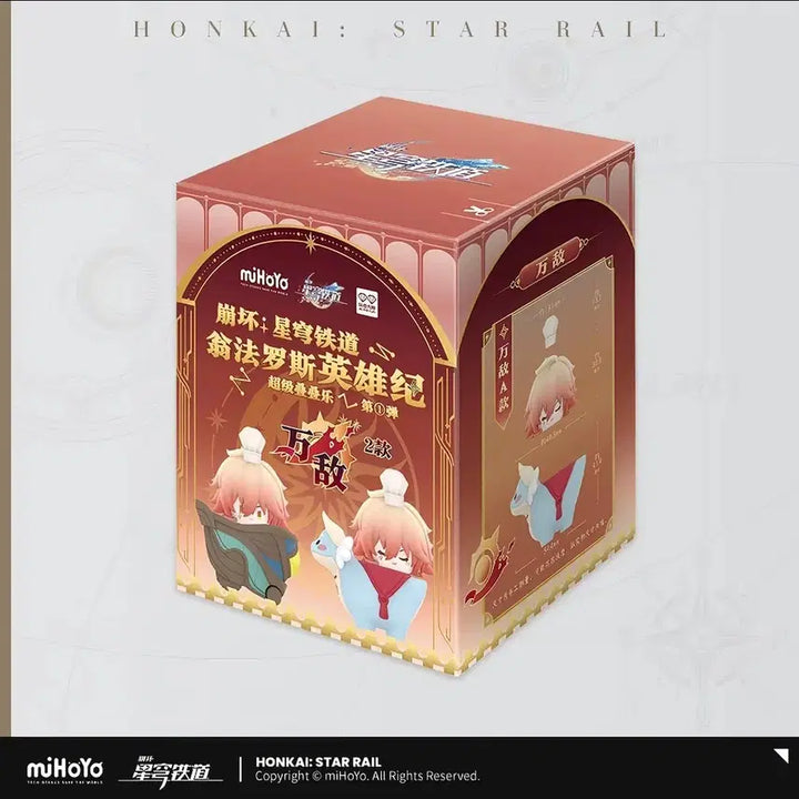 [BUNJANG] Honkai: Star Rail Amphirius Heroic Tales Jenga Mini Figure (Finon Anak) / 10일공구마감) 스타레일 붕스 앰포리어스 영웅기 젠가 피규어 파이논아낙사