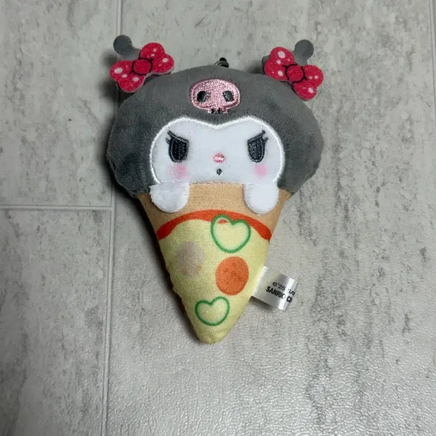 [BUNJANG] Kuromi Pizza Keyring Gacha / 쿠로미 피자 키링 가챠