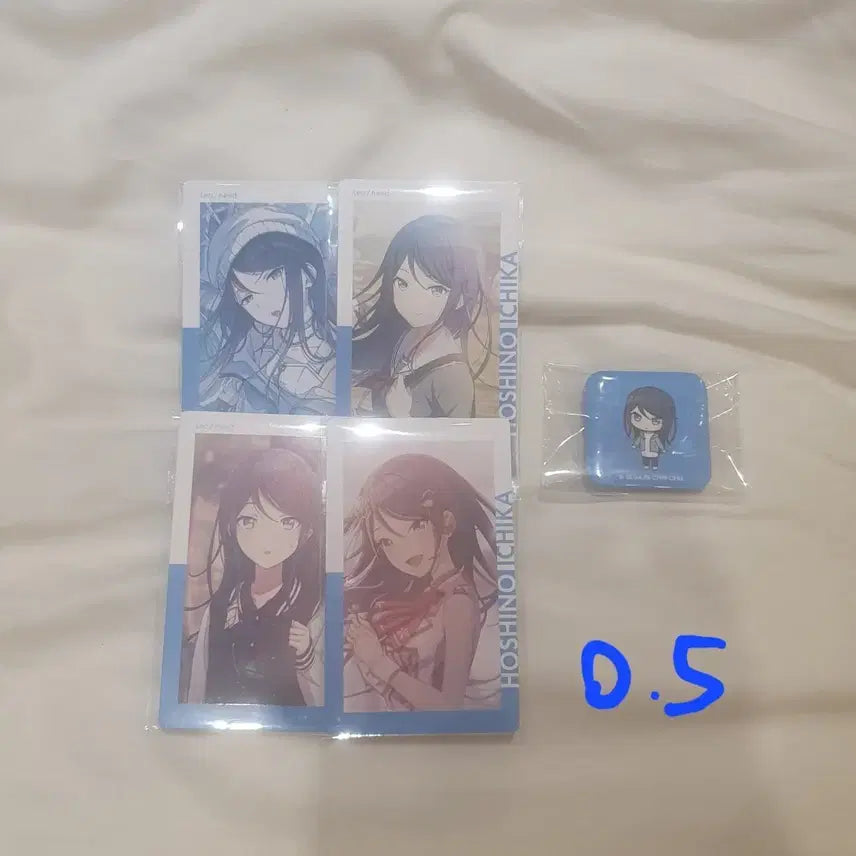 [BUNJANG] Project SEKAI Hoshino Ichika 3rd Anniversary Soreuta Cherry Blossom Ben Badge Bundle Set / 일괄) 프세카 호시노 이치카 이픽 팝업뱃지 3주년 소레우타 벚꽃벤