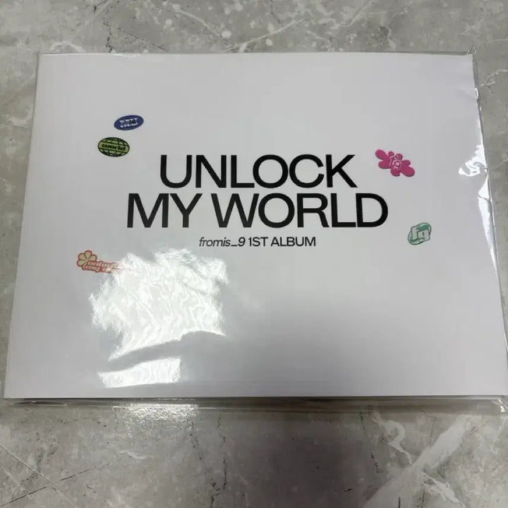 [BUNJANG] fromis_9 Unlock My World Pop-Up Store Keychain (Sealed) / 프로미스나인 언마월 팝업 키링 미개봉