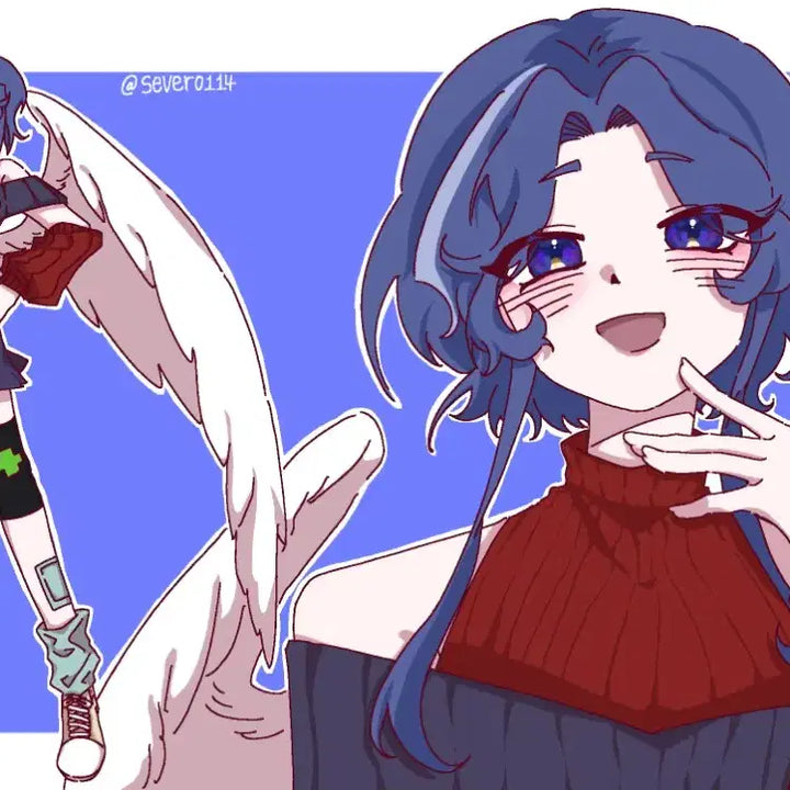 [BUNJANG] Full Color Half Body + Full Body Character Commission Set / LD SD 완전풀채 세트 커미션