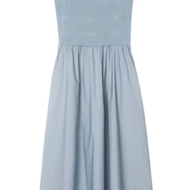 [BUNJANG] COS Shredded Midi Dress Powder Blue S / COS 코스 쉬레드 미디 드레스 파우더블루 S사이즈