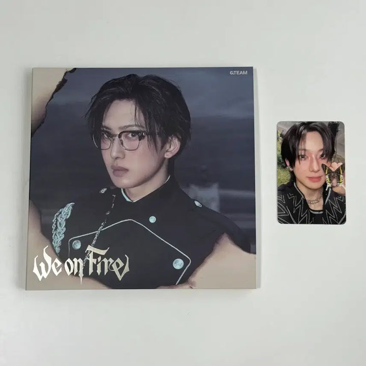 [BUNJANG] ENHYPEN Fuma Back to the Basic Photocard We On:Phase Unsealed Album / 앤팀 후마 백투라 포카 위온파 개봉 앨범