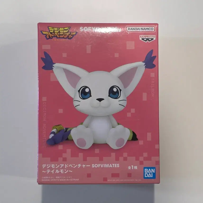 [BUNJANG] Banpresto Digimon Adventure Tailmon Gatomon Figure / [미사용] 반프레스토 디지몬 어드벤처 테일몬 가트몬 피규어