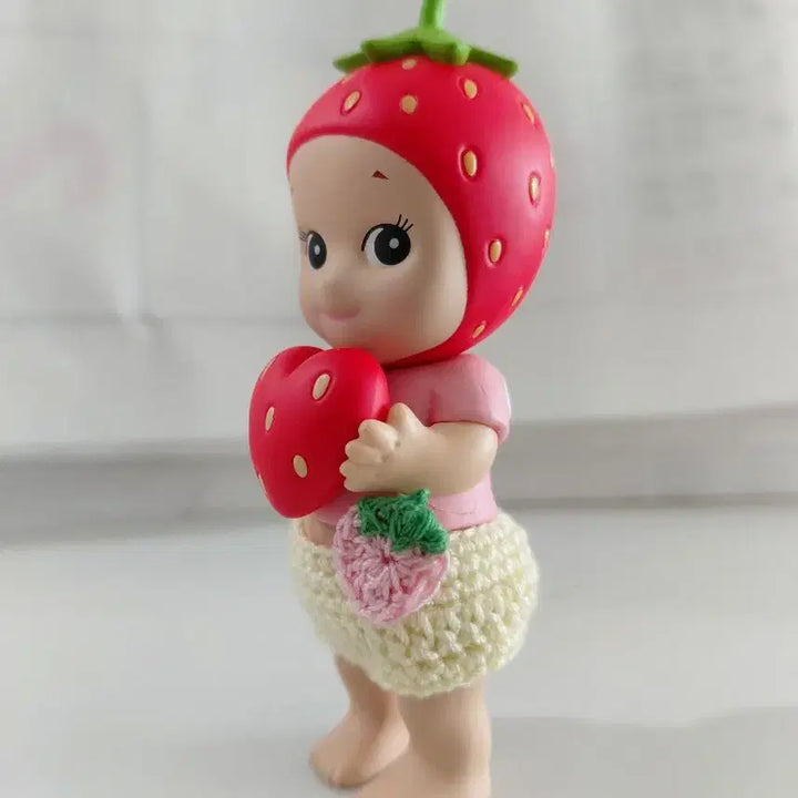 [BUNJANG] Sonny Angel Strawberry Love Strawberry + Pants Set / [미개봉]소니엔젤 스트로베리 러브딸기+바지 택1