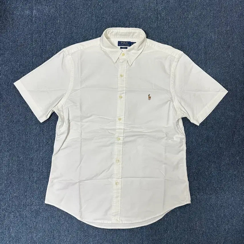 [BUNJANG] Polo Ralph Lauren Short Sleeve Shirt White / 폴로 랄프로렌 반팔 셔츠 화이트