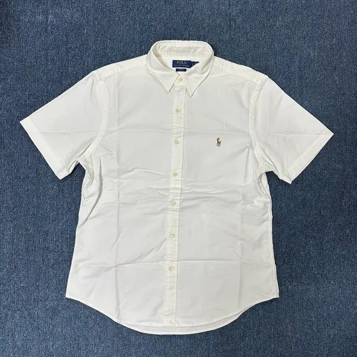 [BUNJANG] Polo Ralph Lauren Short Sleeve Shirt White / 폴로 랄프로렌 반팔 셔츠 화이트