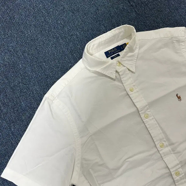 [BUNJANG] Polo Ralph Lauren Short Sleeve Shirt White / 폴로 랄프로렌 반팔 셔츠 화이트