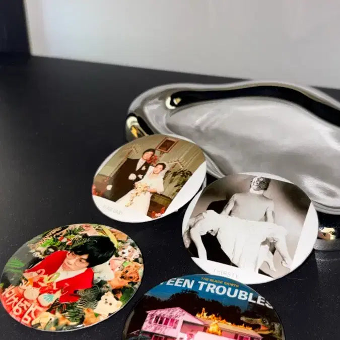 [BUNJANG] The Black Skirts Can Badge Team Baby Tint Trouble Bundle Set / 검정치마 캔뱃지 팀베이비 틴트러블 떨스티