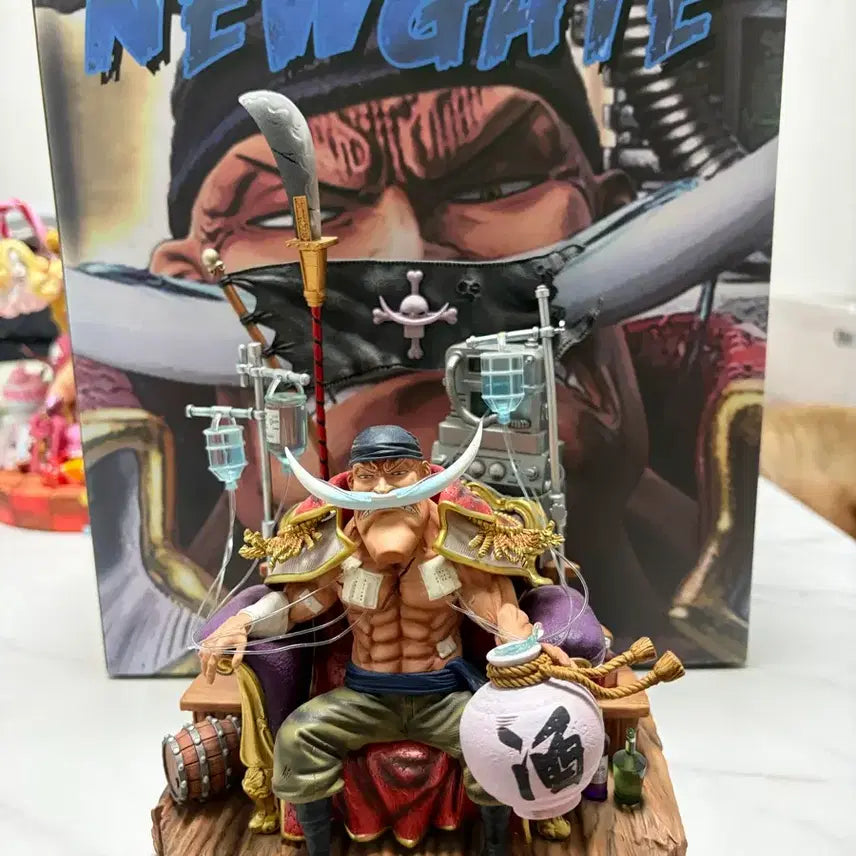 [BUNJANG] G5 Whitebeard Seated Statue Resin / G5 흰수염 좌상 레진.