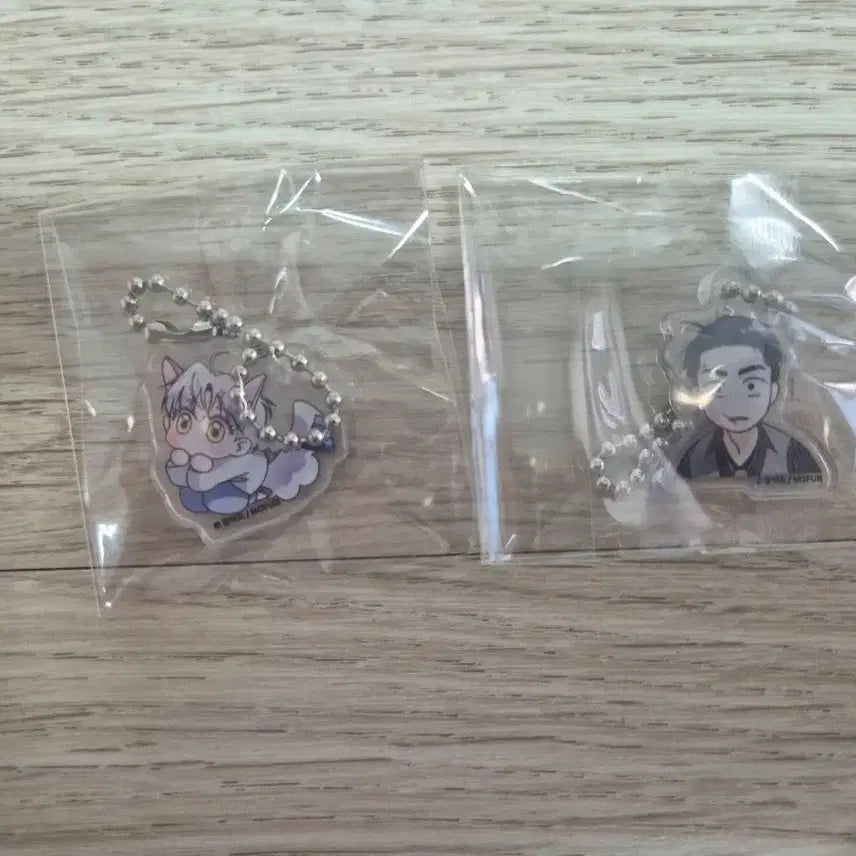 [BUNJANG] Mopeong Iri Lovely You Collection 2-Type Keychain Set / 모펀 이리 사랑스러운 너 컬렉션 키링 2종 원가양도