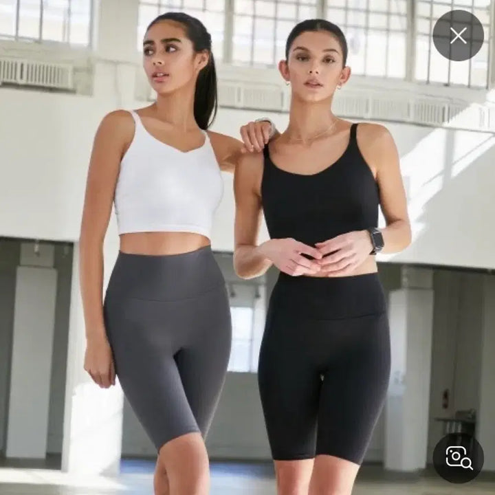 [BUNJANG] Andar Air Cooling 5-Part Leggings (Set of 2) / 안다르 에어쿨링 5부 레깅스 2개 새상품