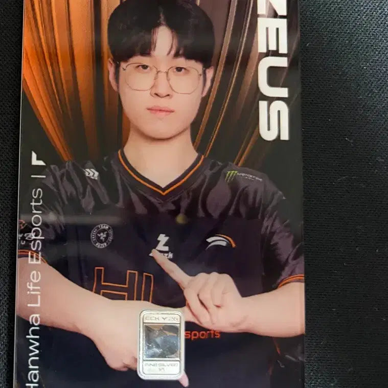 [BUNJANG] HLE Zeus LCK Y26 Silver Photocard / Lck 실버 한화생명 제우스 포카