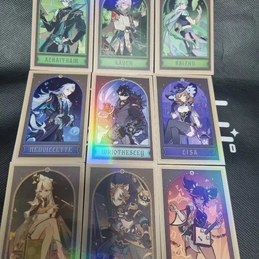 [BUNJANG] Genshin Impact HoyoVerse 2024 Fortune Teller Set / 호요랜드 2024 원신 점괘 / 느비예트, 라이오슬리, 알하이탐, 카베