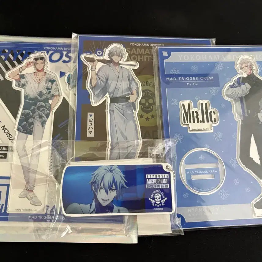 [BUNJANG] Hypnosis Mic Aohitsuki Samatoki Acrylic Standee (EW03, Yukata, EW04) / 히프마이 아오히츠기 사마토키 아크릴 판매