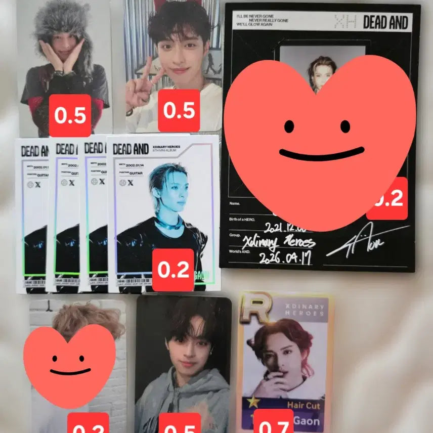 [BUNJANG] Xdinary Heroes Gaon Photocard / 엑스디너리히어로즈 가온 포카