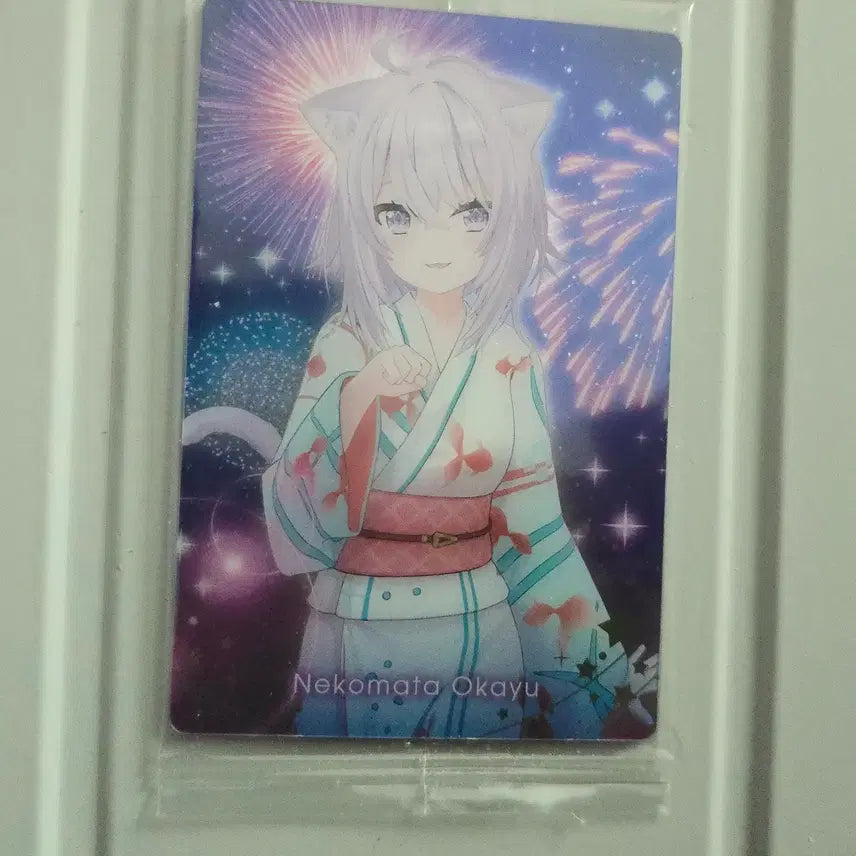 [BUNJANG] Hololive Nekomatay Okayu Wafer Card / 네코마타 오카유   홀로라이브 웨하스 카드