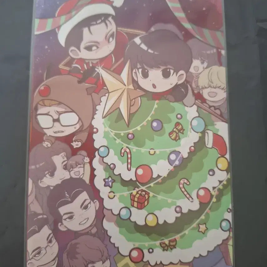 [BUNJANG] Lookism Pop-up Limited Edition Christmas Postcard / 외모지상주의 팝업 한정 크리스마스 엽서