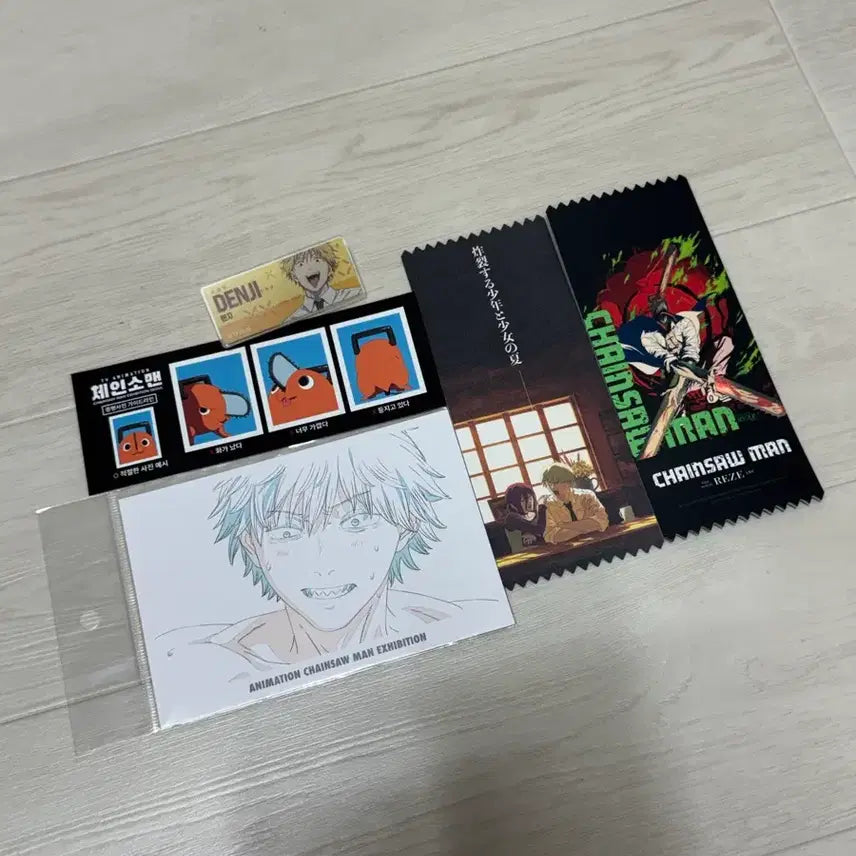 [BUNJANG] Chainsaw Man Goods Bundle Set / 체인소맨 굿즈 일괄