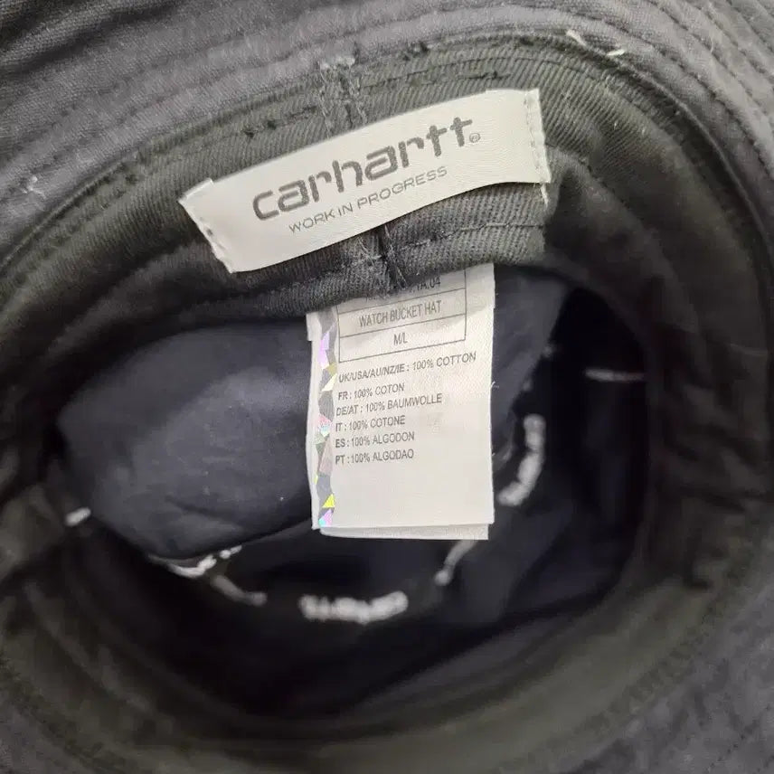 [BUNJANG] Carhartt Cotton Bucket Hat / 칼하트 버킷햇