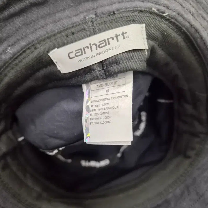 [BUNJANG] Carhartt Cotton Bucket Hat / 칼하트 버킷햇
