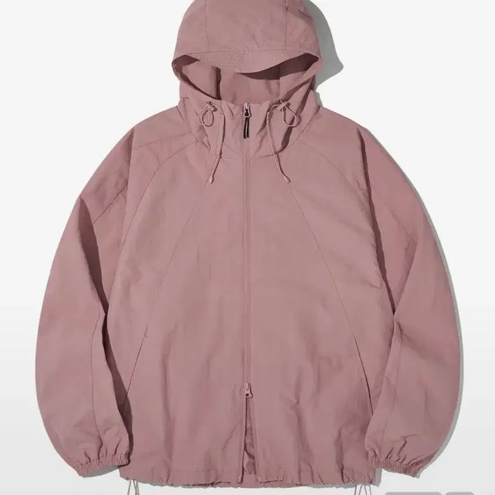 [BUNJANG] Urban Type Hooded Zip-Up Windbreaker Pink / 어반디타입 후드 집업 바람막이 핑크