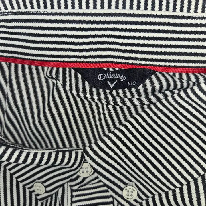 [SOLD OUT] 캘러웨이 스트라이프 반팔 카라티105