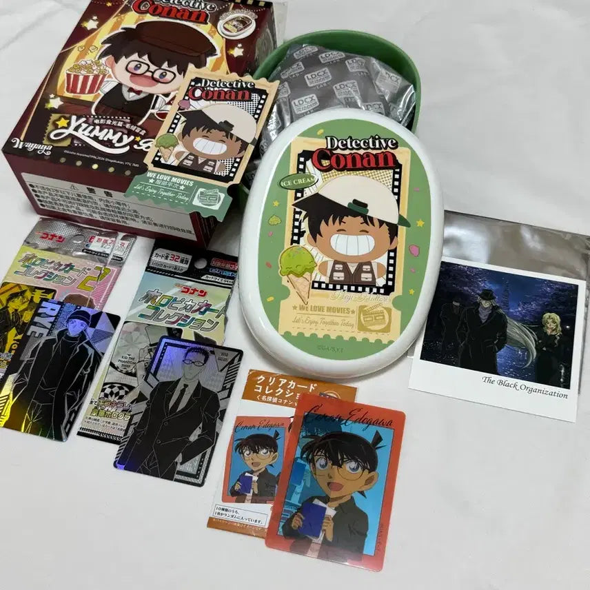 [BUNJANG] Detective Conan Heiji Hattori Yamibox Goods Set Cards / 일괄) 명탐정 코난 하인성 핫토리헤이지 야미박스 굿즈 세트 코난 카드