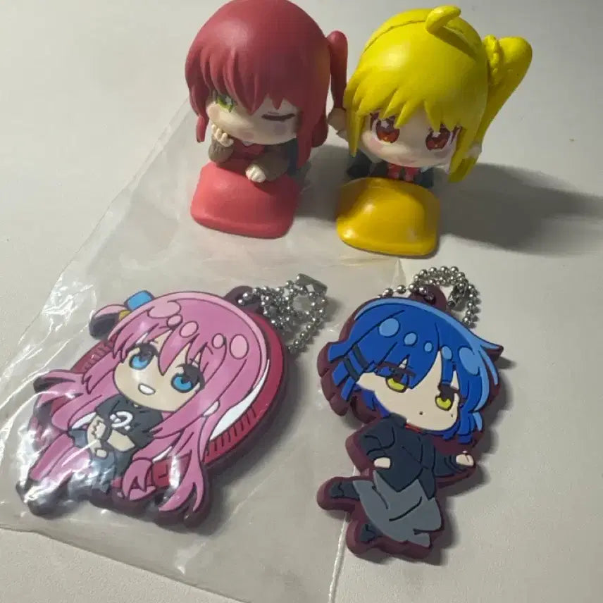 [BUNJANG] Bocchi the Rock! Onemu-tan &amp; Gacha Keychain Bundle Set / 봇치더락 오네무탄,키링 가챠 일괄