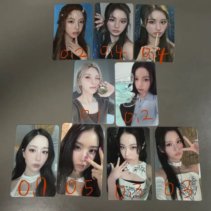 [BUNJANG] NMIXX Photocard Set (Jiwoo, Sullyoon, Haewon, BAE, Lily, Kyujin) / 엔믹스 포토카드 판매 설윤 해원 규진 지우 배이 릴리