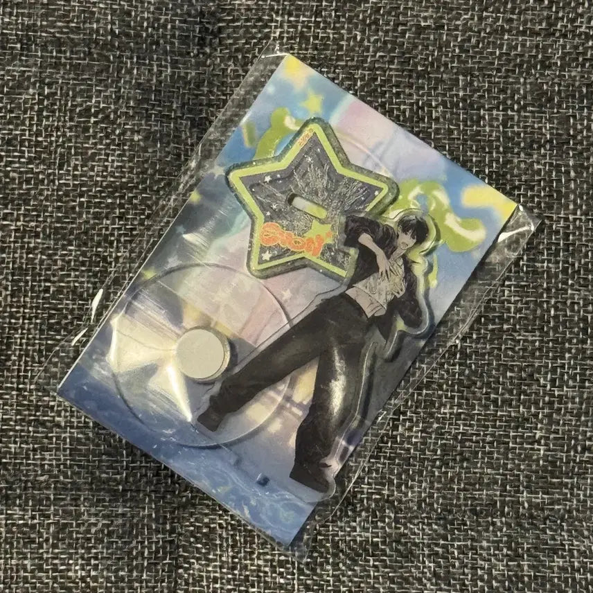 [BUNJANG] Resin Sparkles Black Horse Ebon Spin Acrylic Stand / 미개봉 | 레진 스파클즈 팝업 검은목마 에본 스핀 아크릴 스탠드
