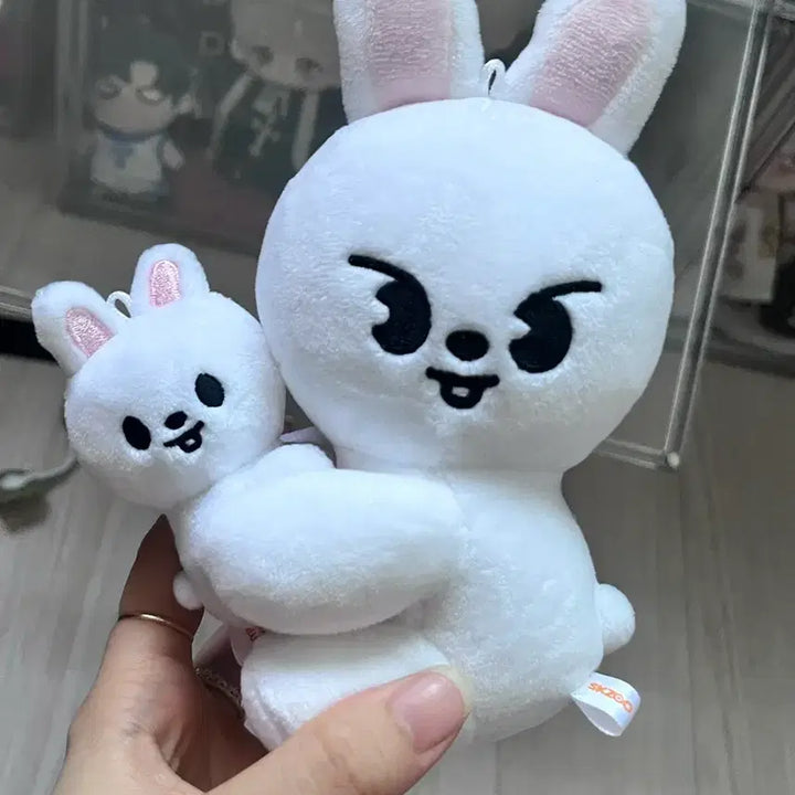 [BUNJANG] Ribbit Magnet Plush Skzoo Doll / 리빗 마그넷 플러시 스키주 인형