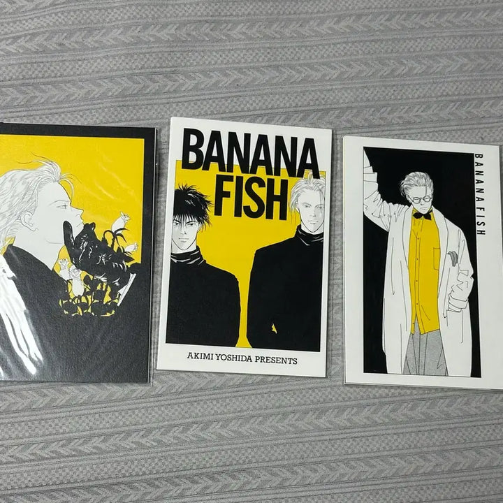 [BUNJANG] Banana Fish 3 Types Postcard Set (24 Cards) / 바나나피쉬 총 24장 3종 엽서 세트