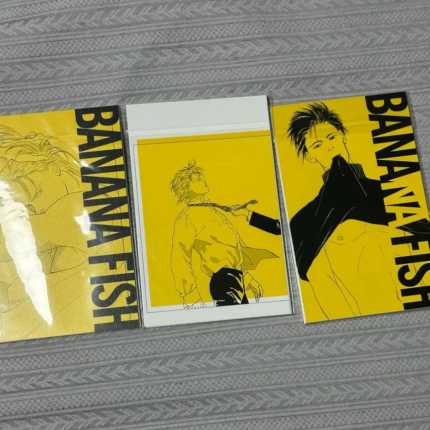 [BUNJANG] Banana Fish 3 Types Postcard Set (24 Cards) / 바나나피쉬 총 24장 3종 엽서 세트