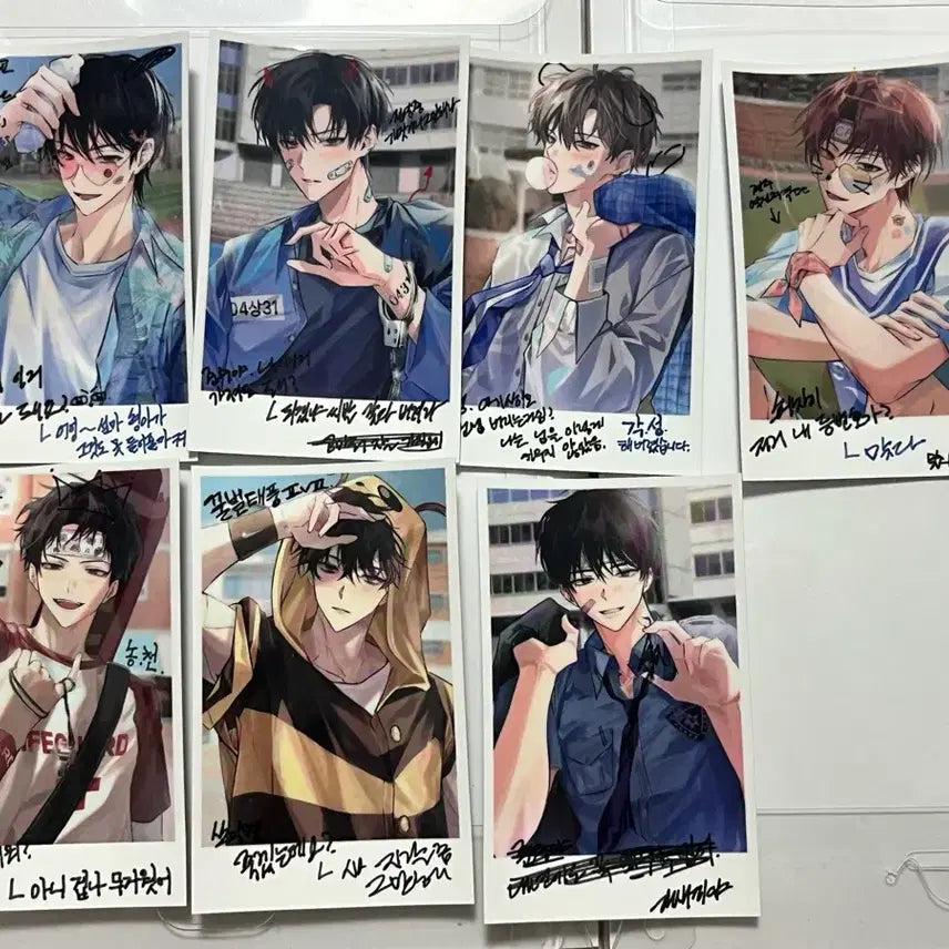 [BUNJANG] Garbage Time All Star Sports Day Polaroid Set featuring Jeon Young-joong and Sung Joon-soo / 가비지타임 pp님 올스타 체육대회 폴라로이드 전영중 성준수