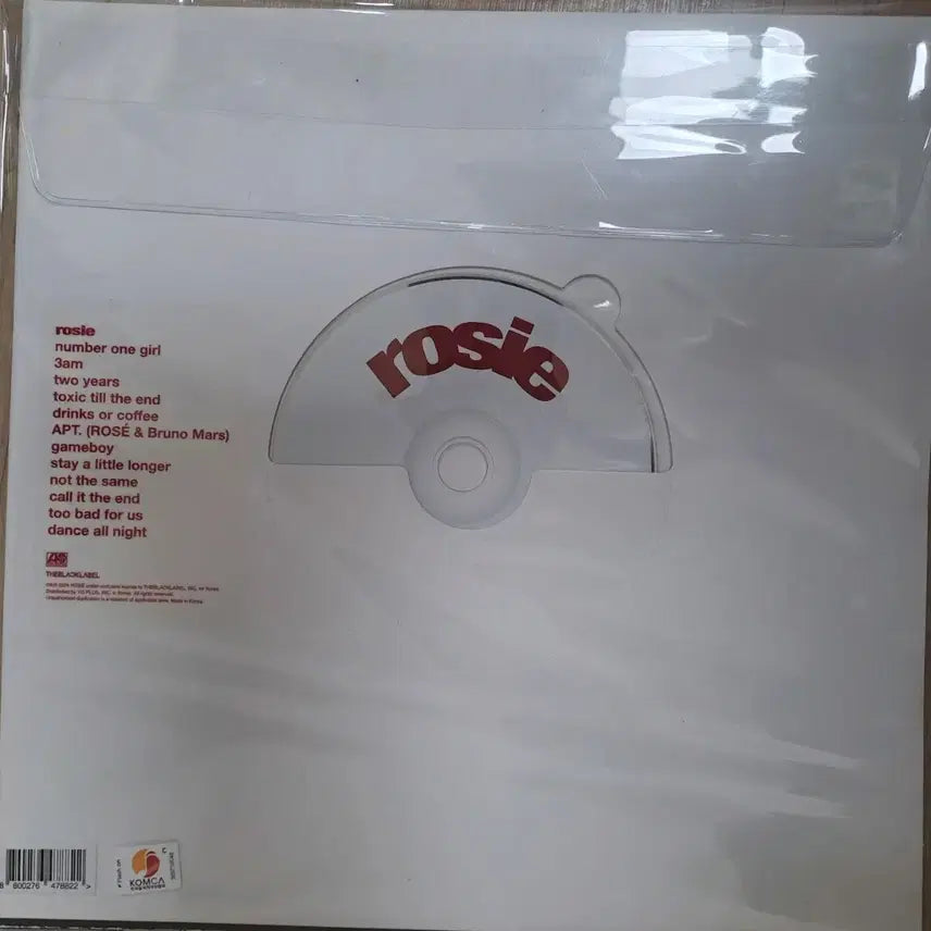[BUNJANG] BLACKPINK Rosé ROSIE Album (KR Exclusive Version) - Sealed / 로제 ROSIE 앨범 미개봉