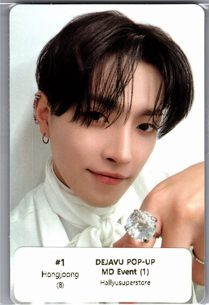 ATEEZ "ANITEEZ IN Deja Vu" - ATEEZ X ANITEEZ POP-Store Official MD Event Photocard (1) [26.08.21]