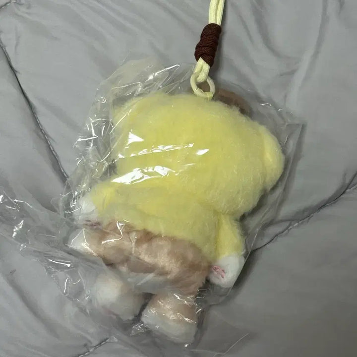 [BUNJANG] Mop Sand Sanrio Pompompurin Plush Keychain / 모프샌드 모프 산리오 폼폼푸린 폼푸 인형 키링