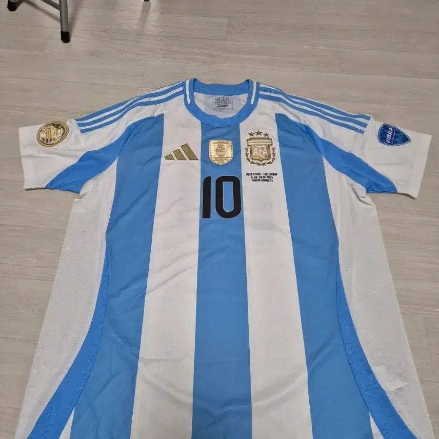 [BUNJANG] Argentina Lionel Messi 2024 Copa America Final Replica Jersey XL / 24-26 아르헨티나 메시 코파파이널