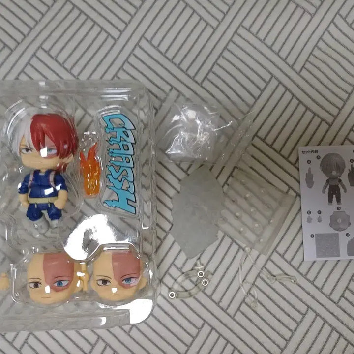 [BUNJANG] My Hero Academia Todoroki Bundle Set (Nendoroid, Plush, Towel, Acrylic) / 히로아카 토도로키 세트 일괄 (넨도, 인형, 타올, 아크릴)