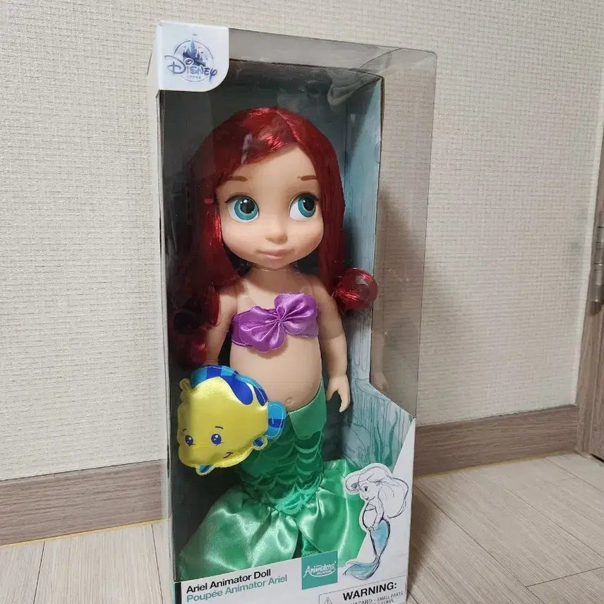 [SOLD OUT] 디즈니 애니메이터 컬렉션 베이비돌 에리얼 인어공주 인형